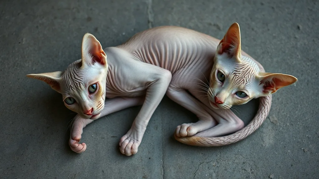 Dream symbol: dead hairless cat: symbolism: Loss and Grief