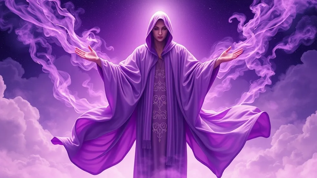Dream symbol: purple garment: demographics: Mystics