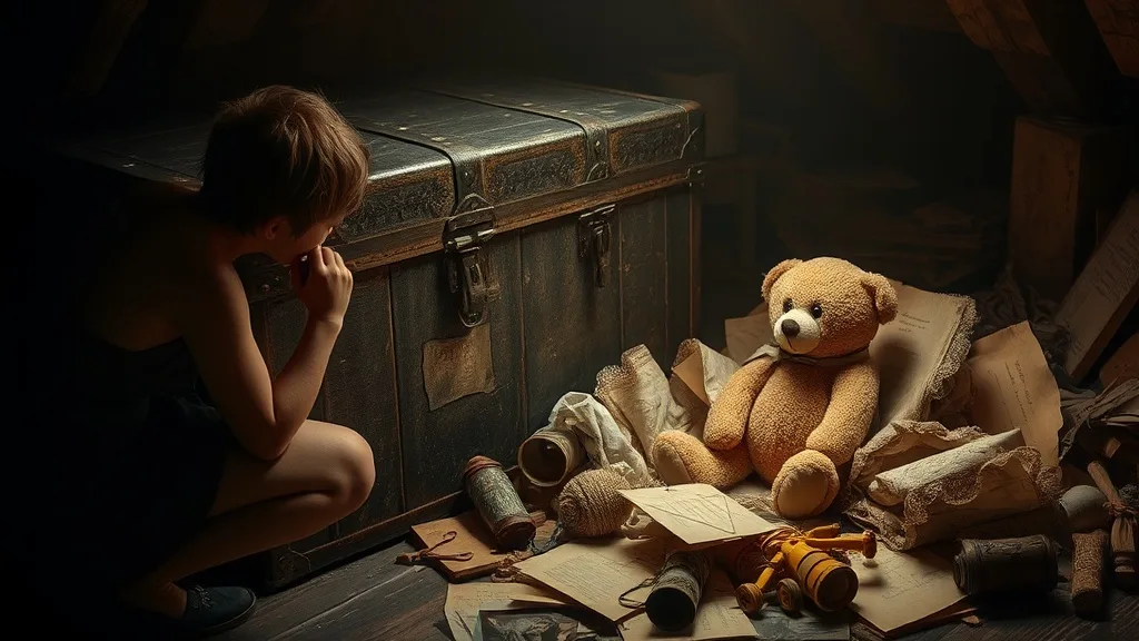 Dream symbol: vintage trunk: scenarios: Dream about a vintage trunk filled with forgotten items