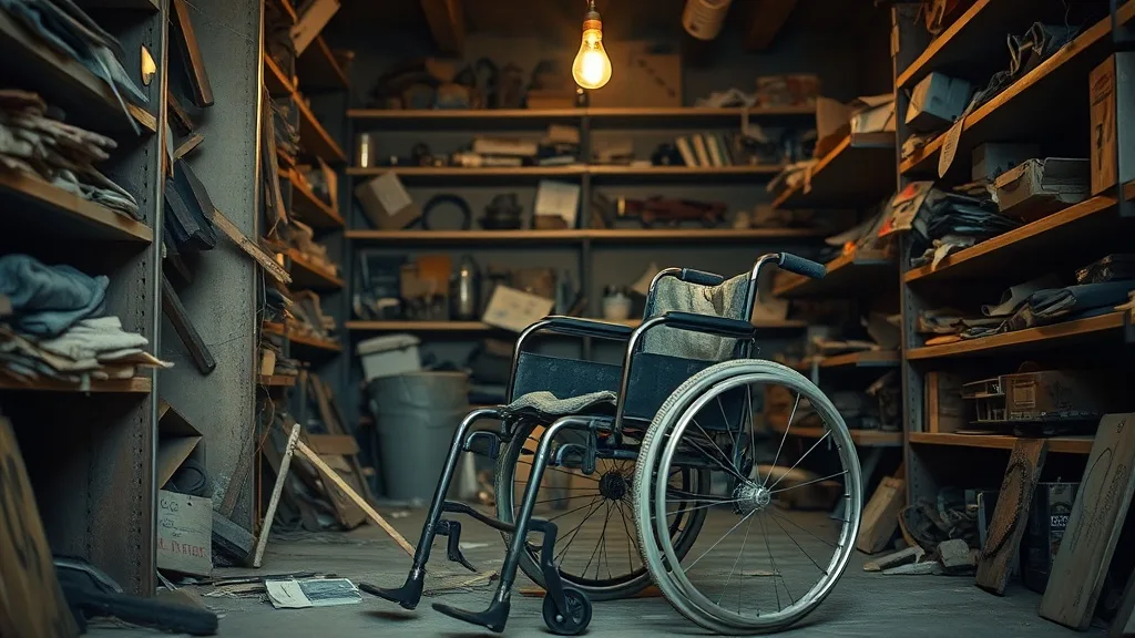 Dream symbol: broken wheelchair: scenarios: Dream of a broken wheelchair in a store