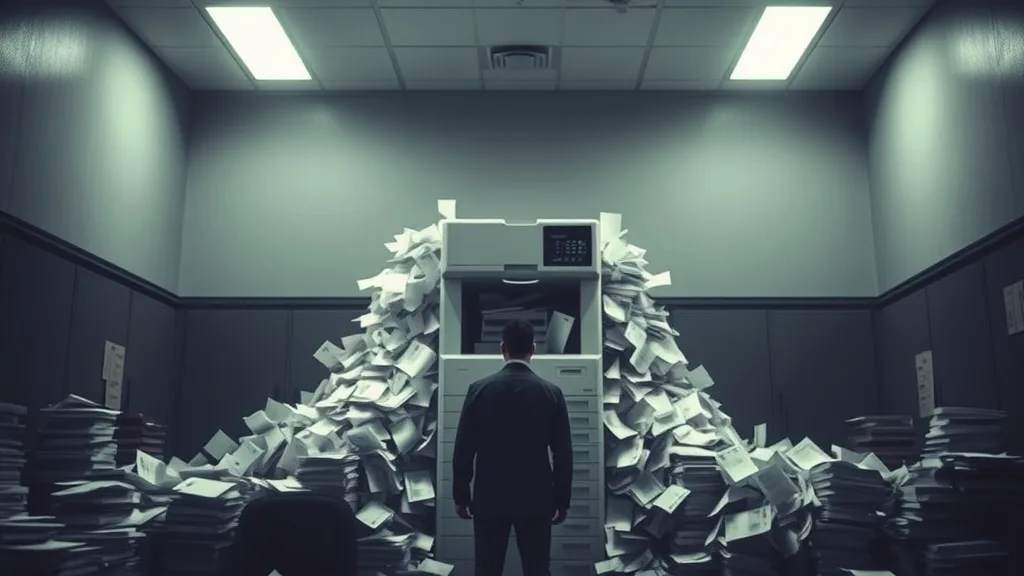 Dream symbol: photocopy machine: symbolism: Bureaucracy and Red Tape