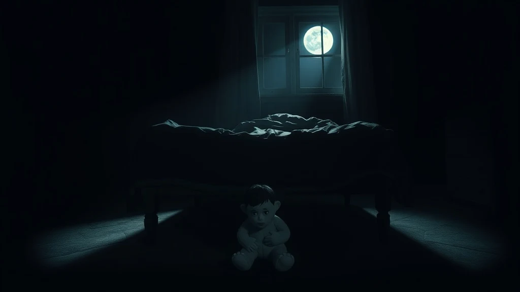 Dream symbol: child bed: scenarios: Dream of a Child Hiding Under the Bed