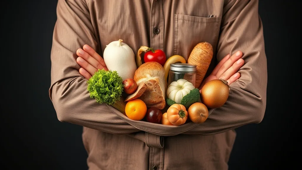 Dream symbol: shirt pocket: scenarios: Dream of a shirt pocket filled with food