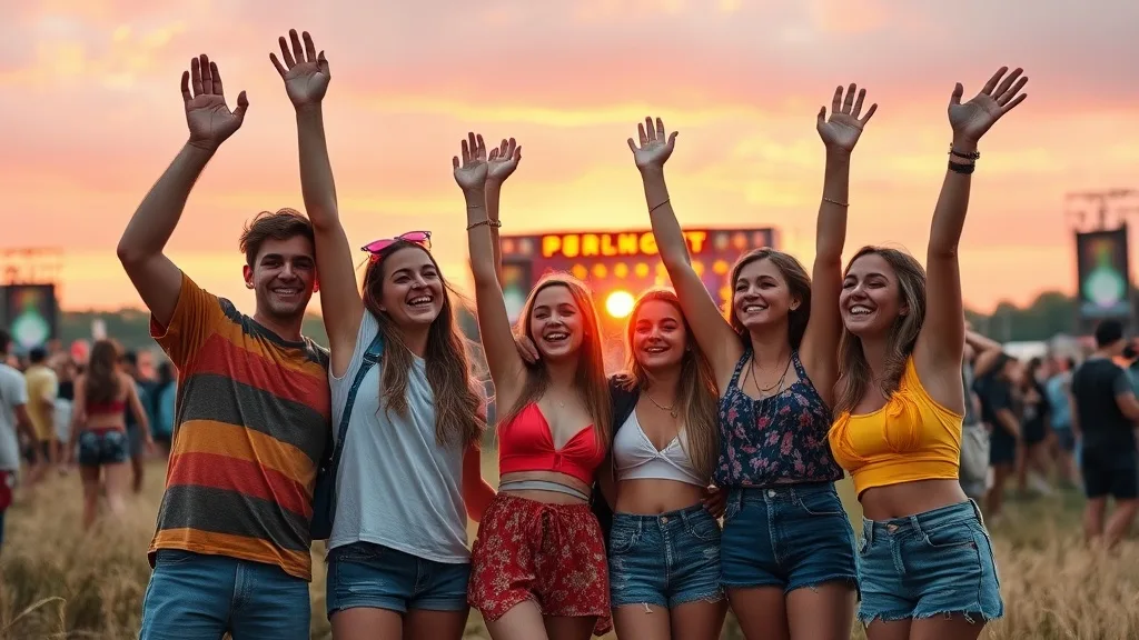 Dream symbol: music festival: demographics: Teenagers