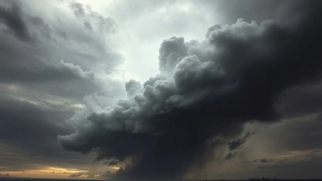 Dream symbol: black cloud: scenarios: Dream about Black Cloud Form Above