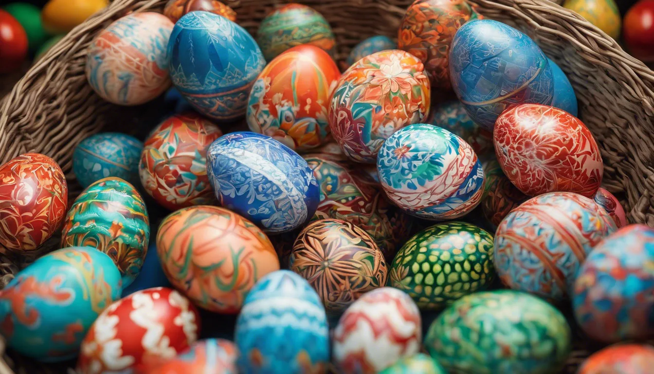 Dream symbol: egg: scenarios: Dream of Painted Eggs