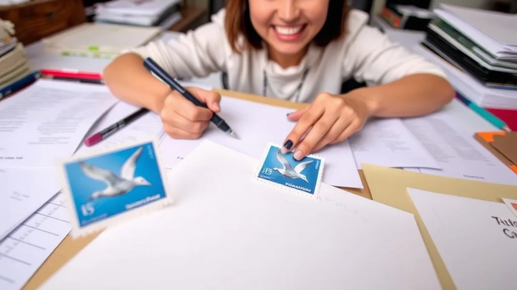 Dream symbol: postage stamp: scenarios: Dream of posting a letter with a postage stamp