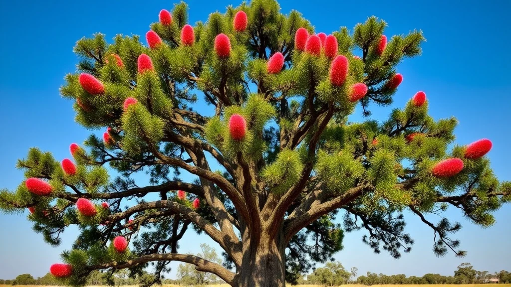 Dream symbol: bottle brush tree: scenarios: Dream of a Bottle Brush Tree in a Dream