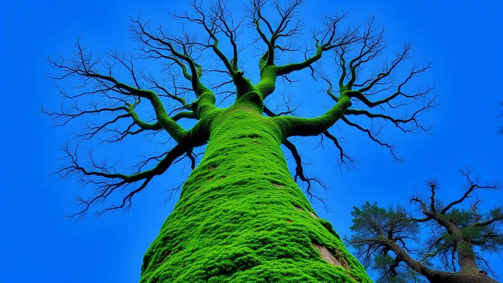 Dream symbol: mossy tree: symbolism: Renewal and Transformation