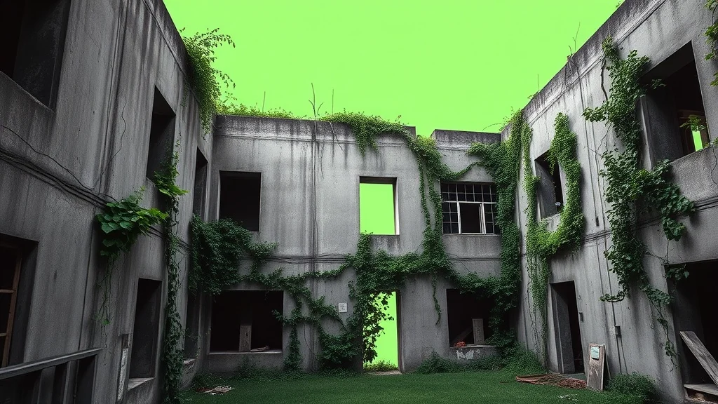 Dream symbol: unfinished building: scenarios: Dream of an Unfinished Building that is overgrown
