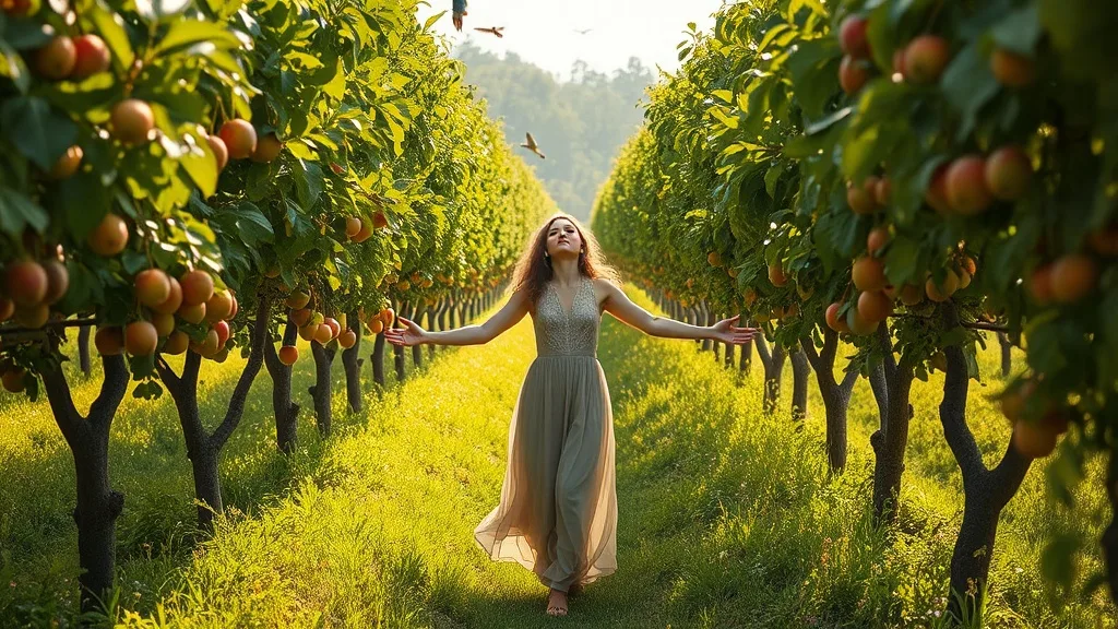 Dream symbol: cultivation: scenarios: Dream of Cultivating an Orchard