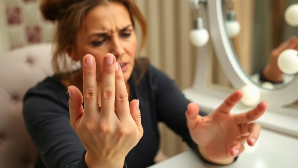 Dream symbol: swollen fingers: scenarios: Dream of swollen fingers on a woman