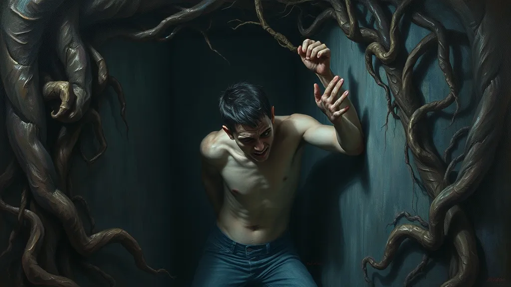 Dream symbol: unwanted presence: scenarios: Dreaming of being unable to escape someone