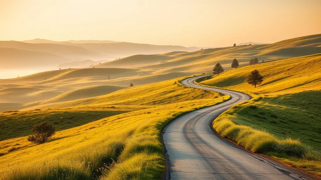 Dream symbol: up and down road: symbolism: The Journey Toward Achieving Balance