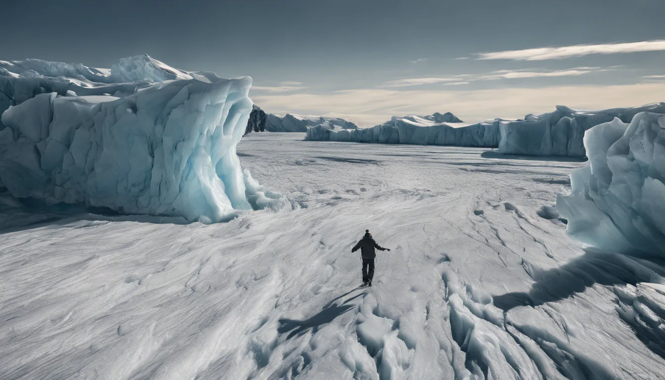 Dream symbol: flying: scenarios: Dream of Flying Over a Glacier