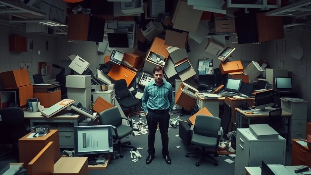 Dream symbol: upside down office: demographics: Individuals Experiencing Chaos or Uncertainty