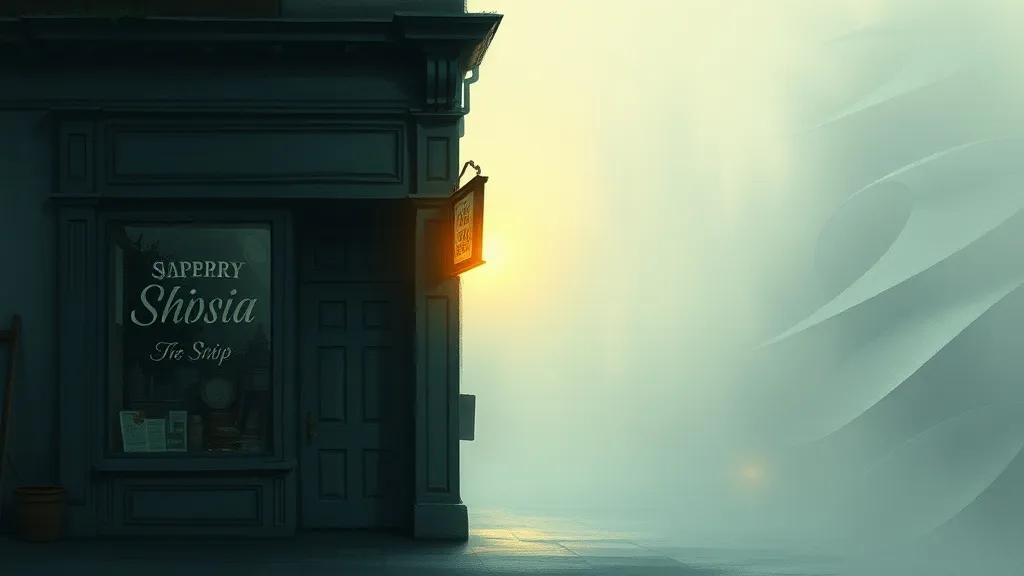 Dream symbol: disappearing shops: symbolism: Missed Chances and Regrets