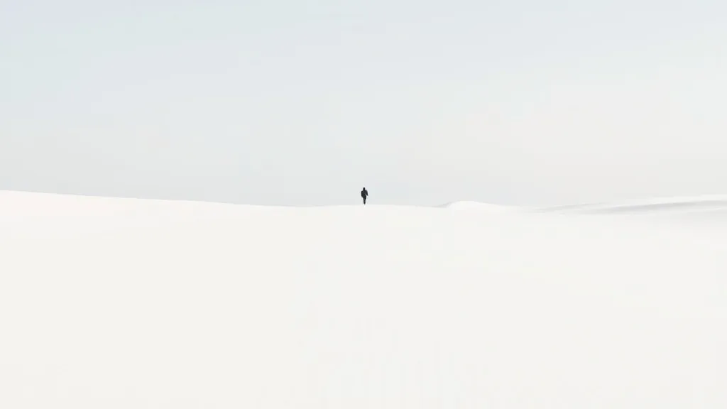 Dream symbol: vast white sand: symbolism: Spiritual Cleansing and Renewal