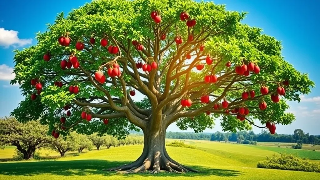 Dream symbol: velvet tamarind: scenarios: Dream of seeing a velvet tamarind tree