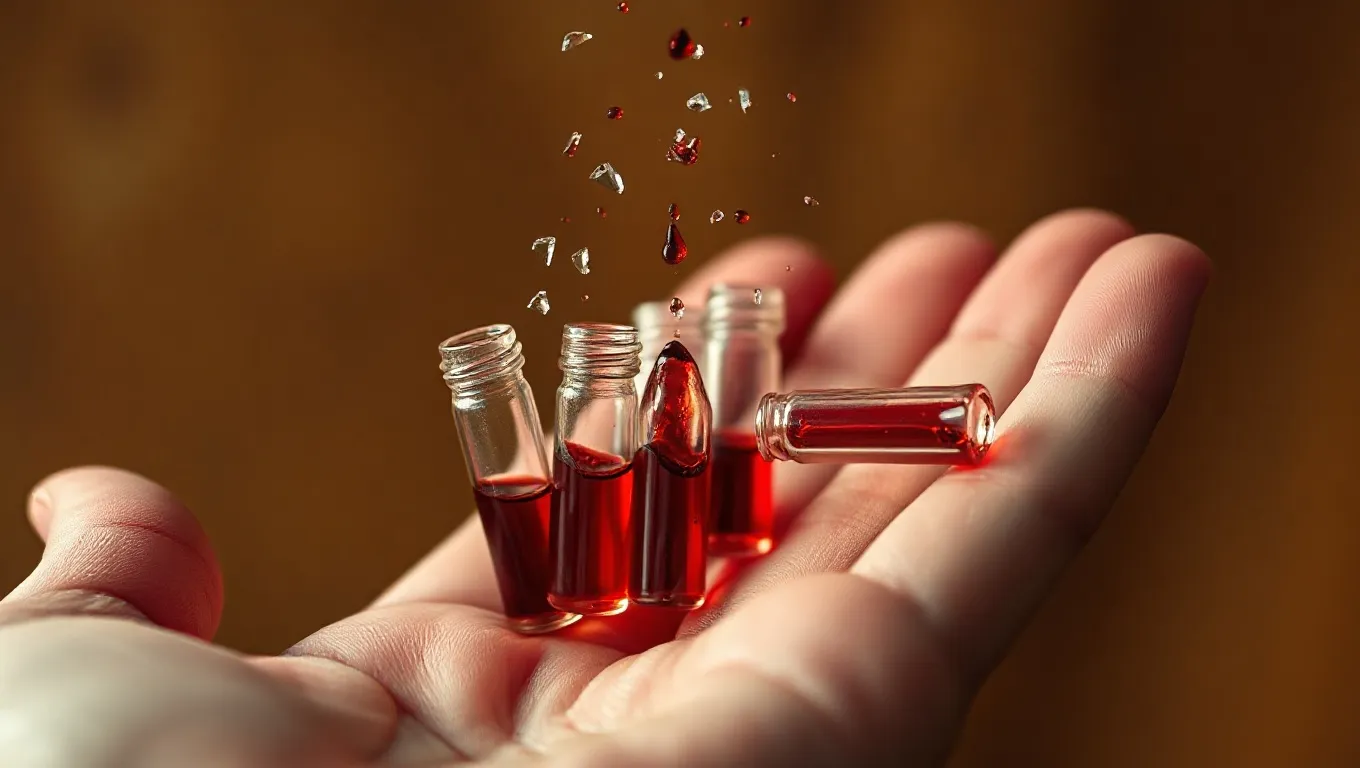 Dream symbol: vials of blood: scenarios: Dream about Vials of Blood Breaking in Your Hand Dream symbol: vials of blood: scenarios: Dream about Vials of Blood Breaking in Your Hand