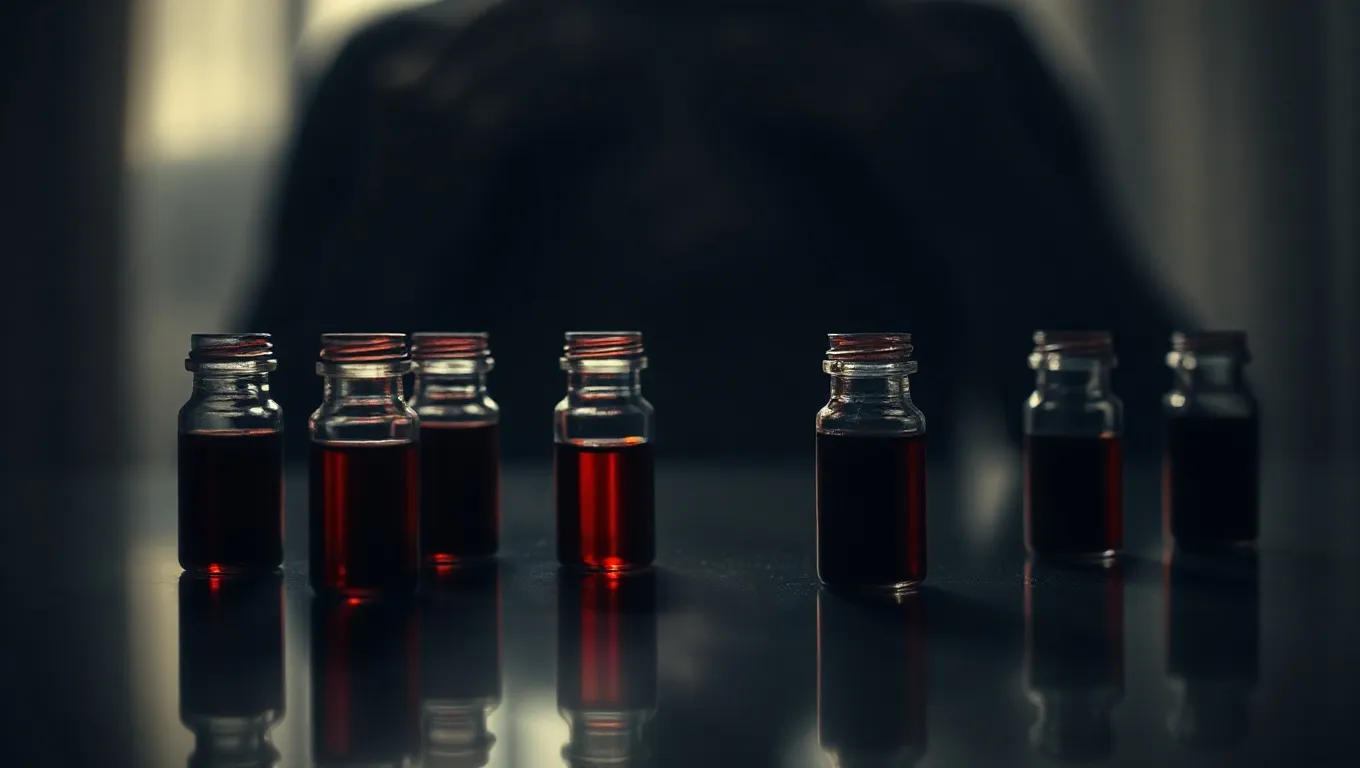 Dream symbol: vials of blood: symbolism: Representation of Emotional Wounds Dream symbol: vials of blood: symbolism: Representation of Emotional Wounds