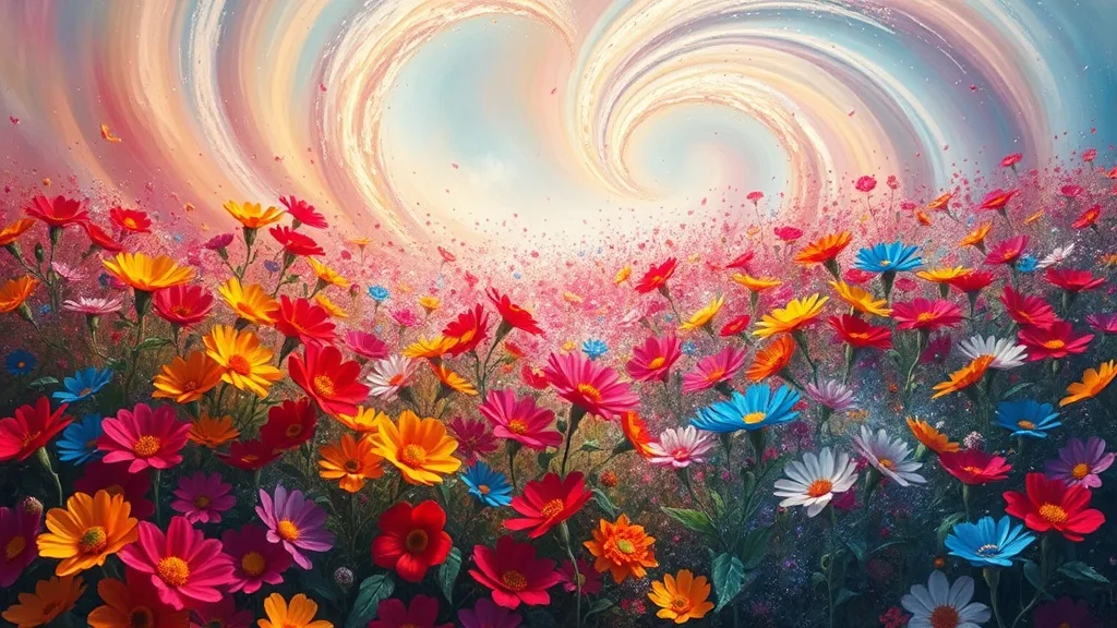 Dream symbol: colorful flowers: demographics: People with Anxiety