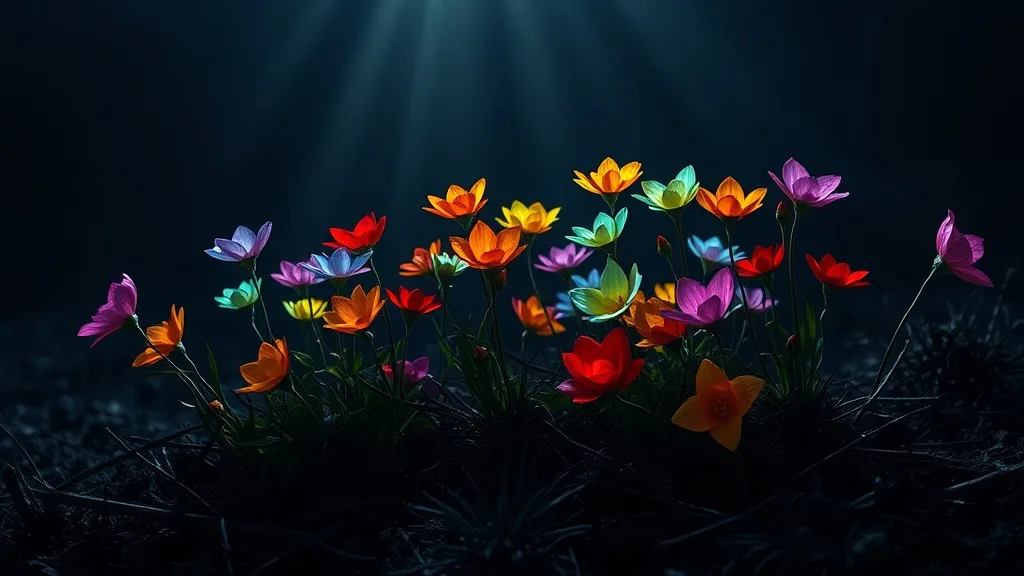 Dream symbol: colorful flowers: symbolism: New Beginnings and Growth