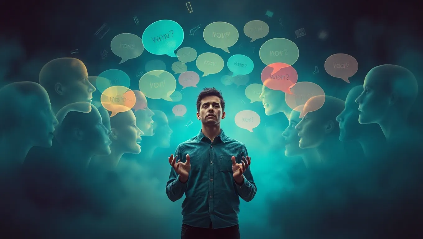 Dream symbol: voices talking: scenarios: Dream of Hearing Multiple Voices Talking at Once Dream symbol: voices talking: scenarios: Dream of Hearing Multiple Voices Talking at Once