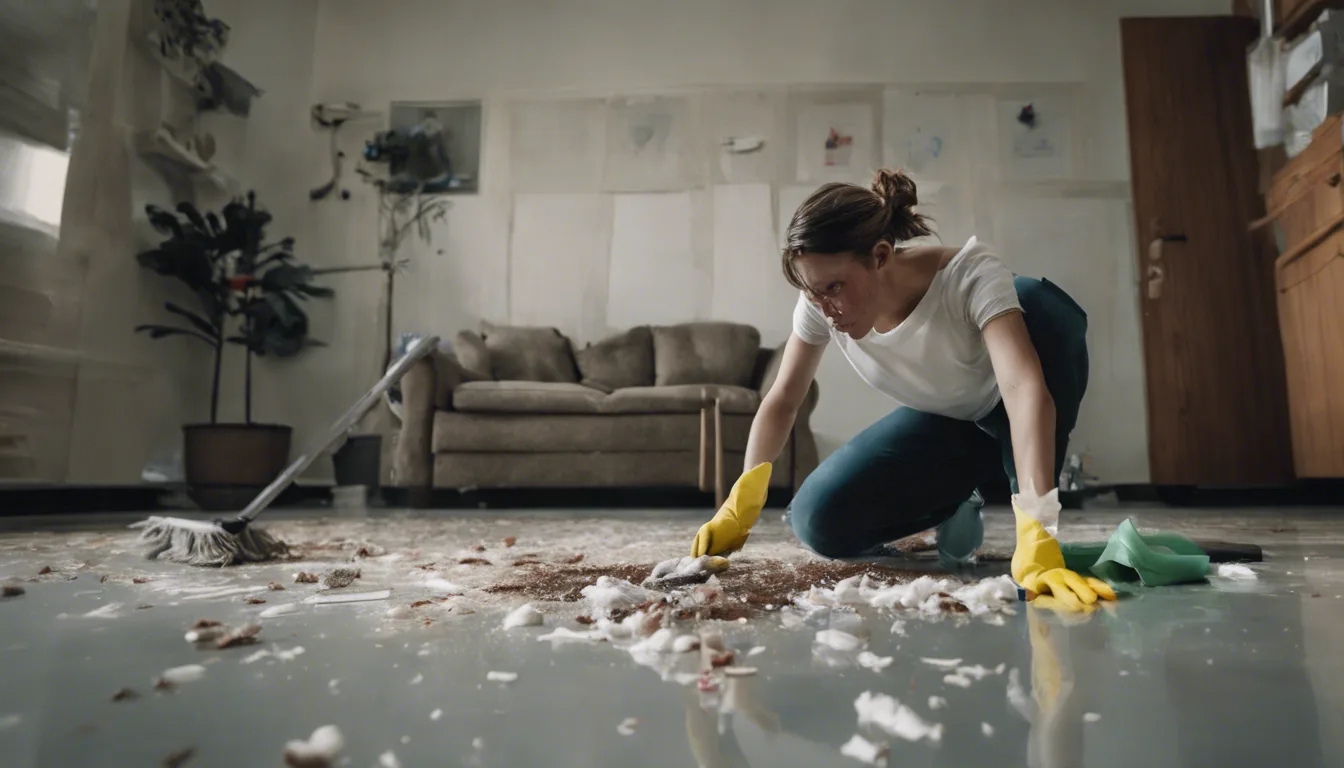 Dream symbol: throwing up: scenarios: Dream of Cleaning Up Vomit