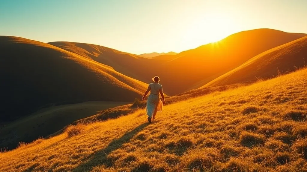 Dream symbol: walking comfortably: scenarios: Dream of Walking Comfortably Downhill