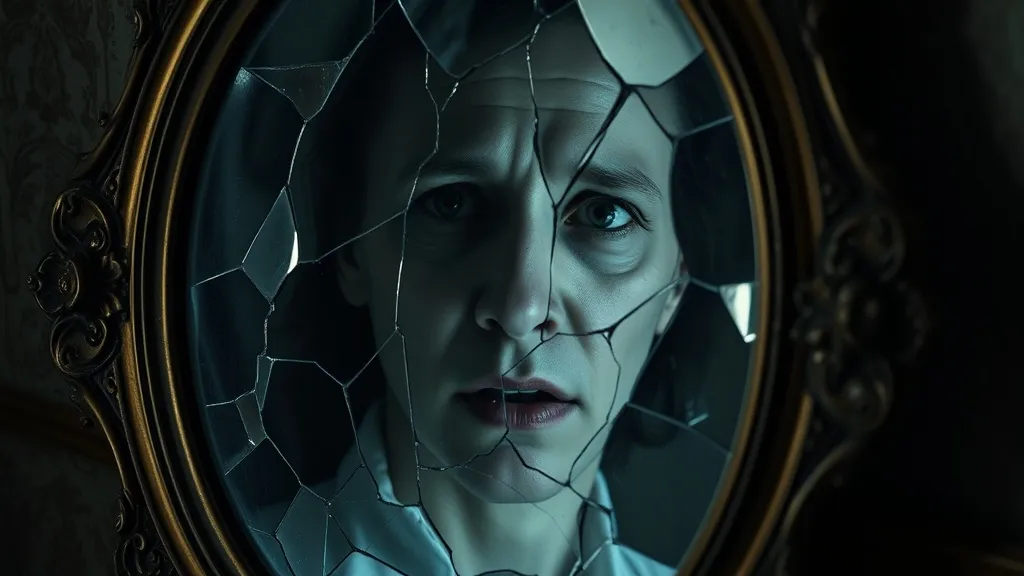 Dream symbol: warped mirrors: symbolism: Mental or Emotional Instability