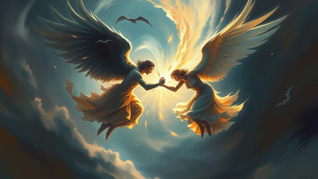 Dream symbol: warring angels: demographics: Individuals Undergoing Significant Life Transitions
