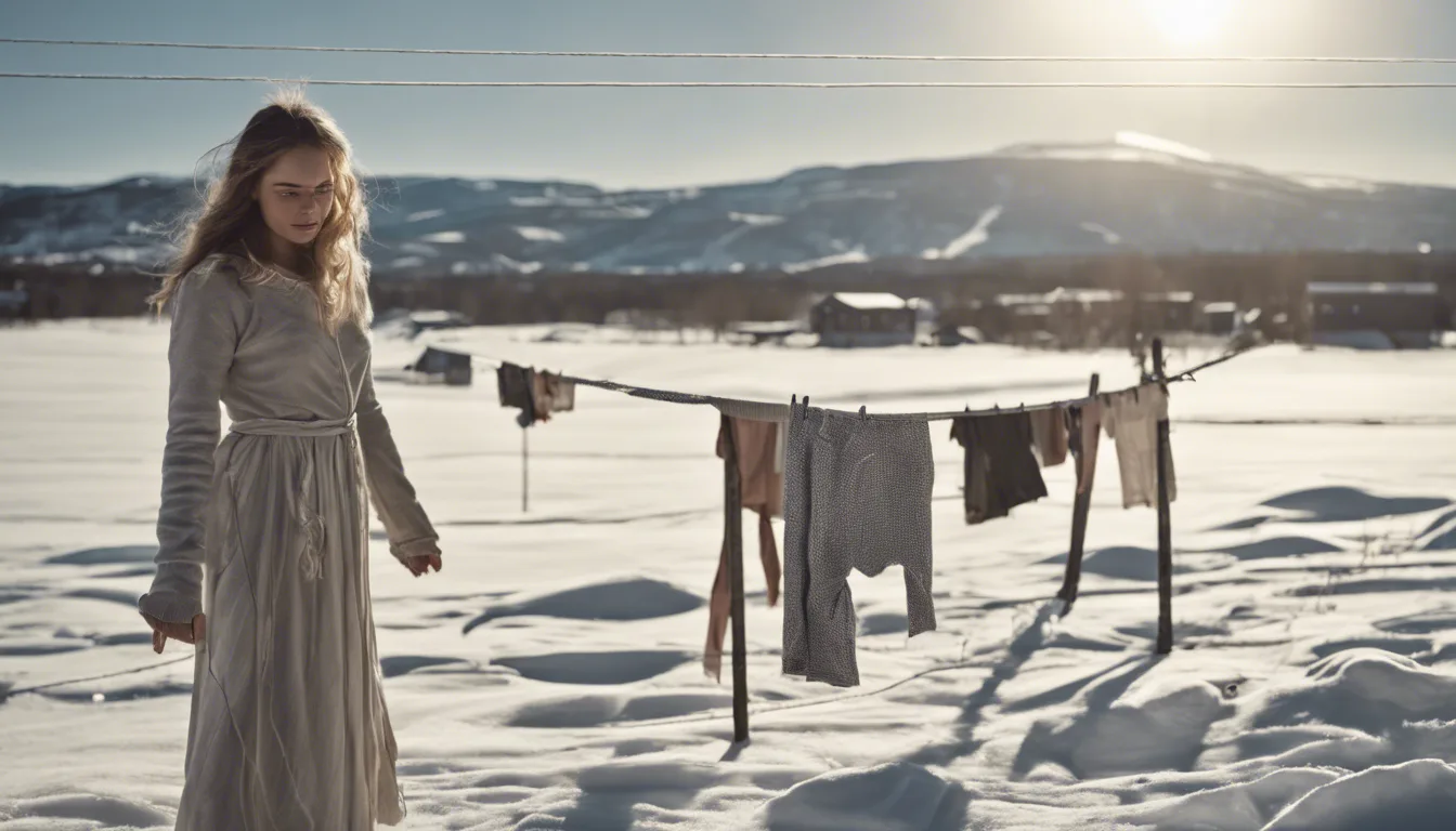 Dream symbol: washing clothes: scenarios: Dream about washing clothes while it's snowing