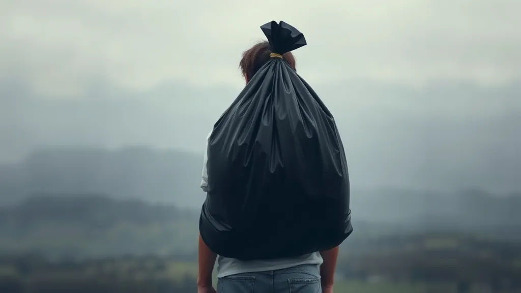 Dream symbol: waste bag: scenarios: Dream of someone else carrying a waste bag