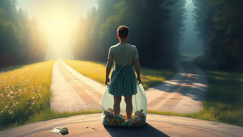 Dream symbol: waste bag: symbolism: The Process of Self-Discovery and Transformation
