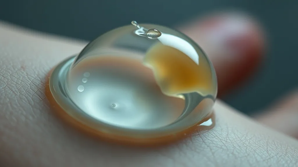 Dream symbol: water blister: symbolism: Bursting Point of Stress and Tension