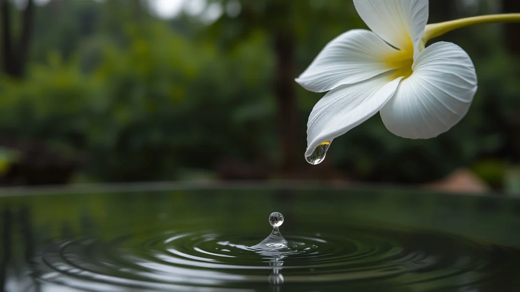 Dream symbol: water dripping: scenarios: Dream of Water Dripping from a Flower