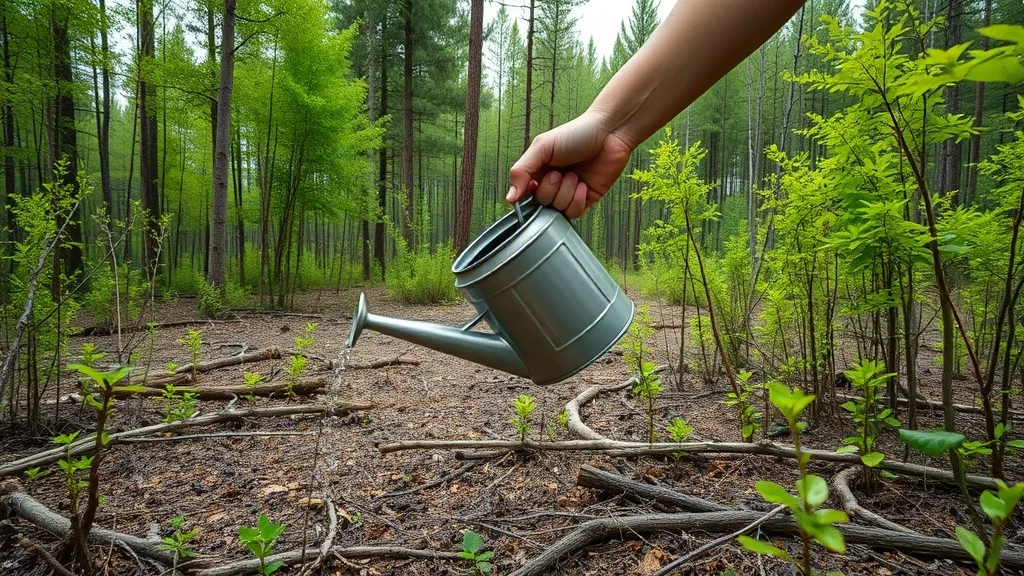 Dream symbol: watering can: scenarios: Dream about watering a Taiga