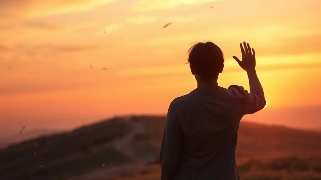 Dream symbol: waving gesture: symbolism: Indication of Farewell and Closure