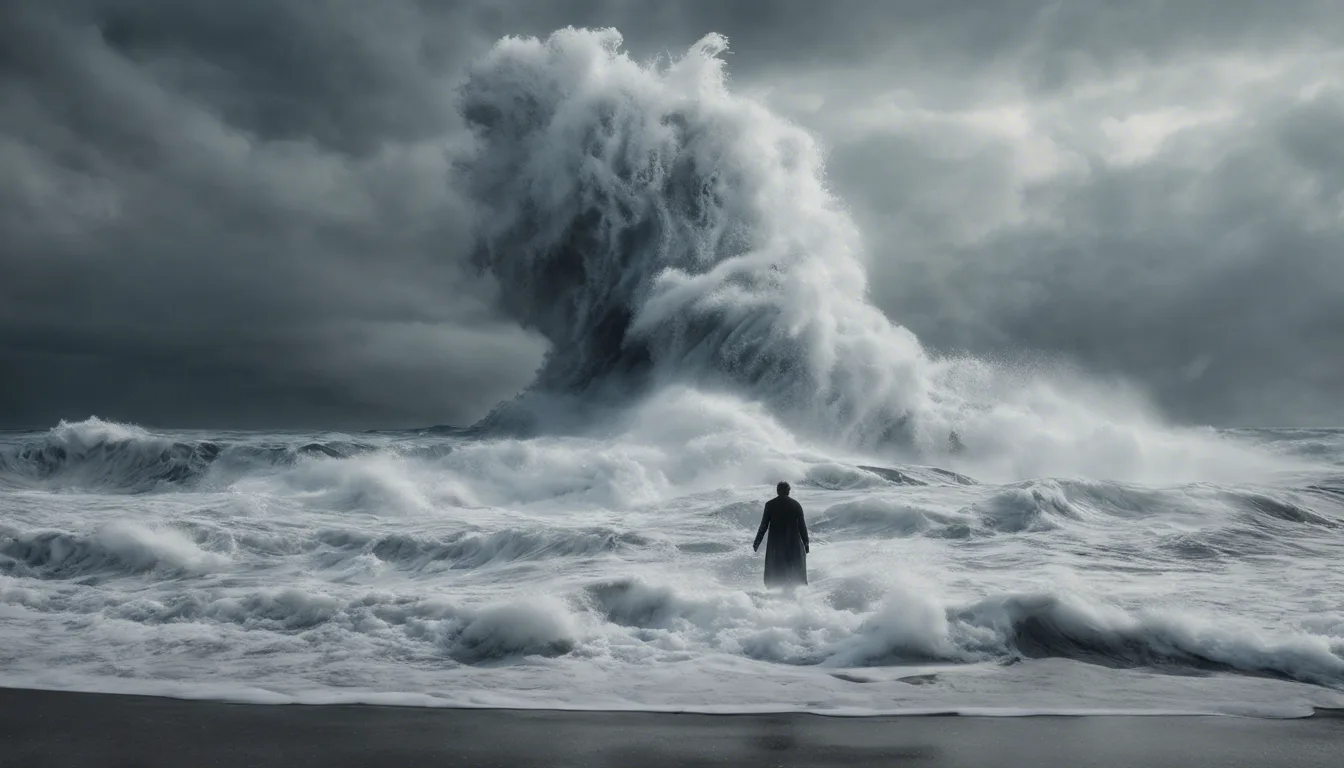 Dream symbol: waves: scenarios: Dream of Waves Overwhelming You