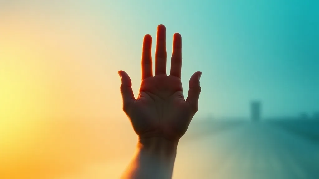 Dream symbol: waving hand: symbolism: Indication of Transition or Life Changes