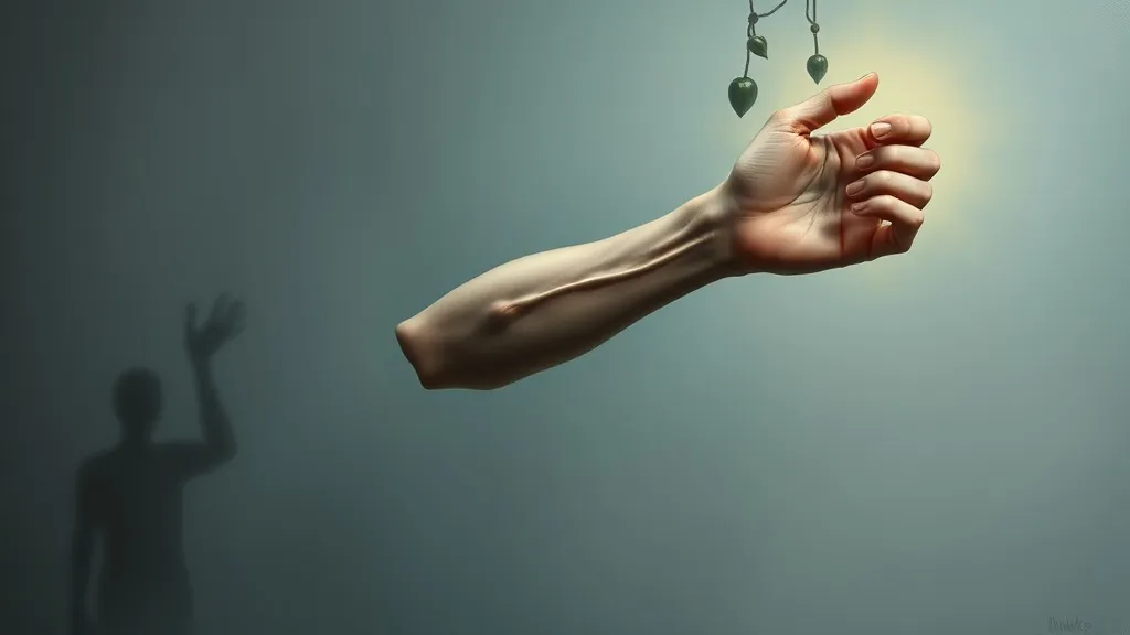 Dream symbol: weak and sore arm: symbolism: Loss of Strength and Control