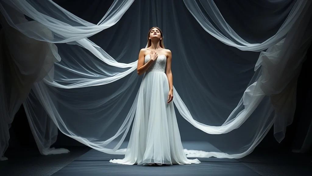 Dream symbol: wedding dress catwalk: symbolism: Self-Reflection and Transformation
