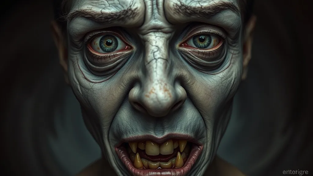 Dream symbol: weird faces: symbolism: Repressed Emotions and Trauma