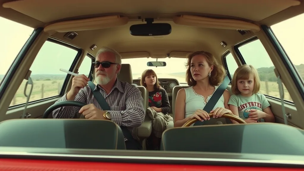 Dream symbol: wes anderson film: scenarios: Dream about a dysfunctional family on a road trip (The Royal Tenenbaums)