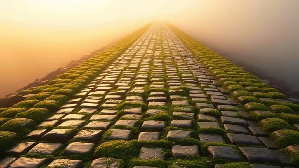 Dream symbol: wet cobblestone: symbolism: Growth and Transformation
