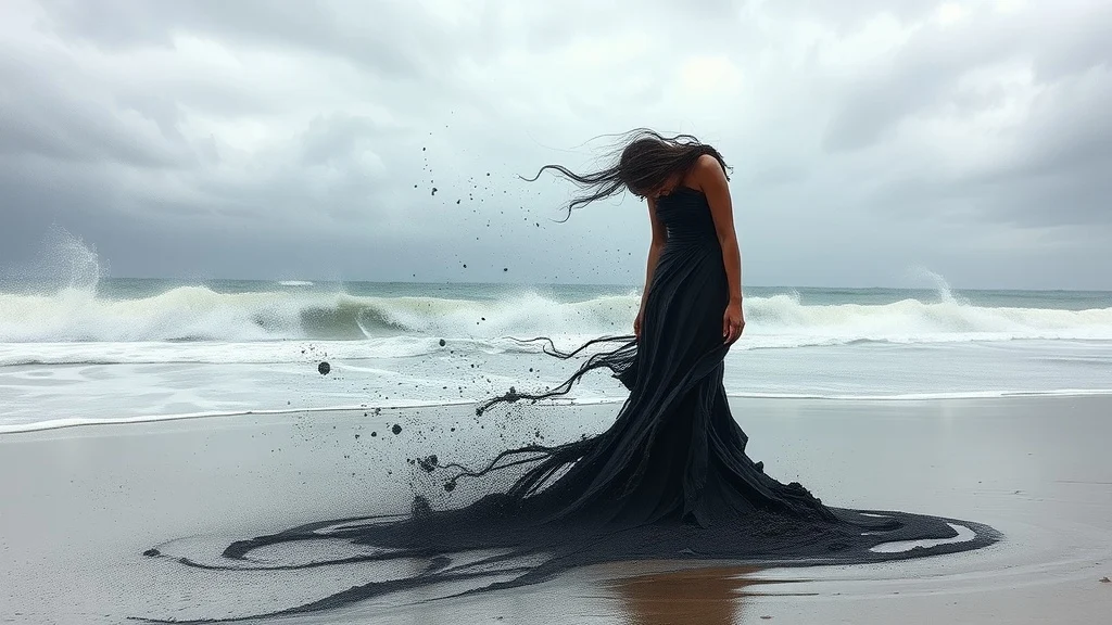 Dream symbol: wet sand: demographics: Individuals Experiencing Emotional Turmoil or Grief