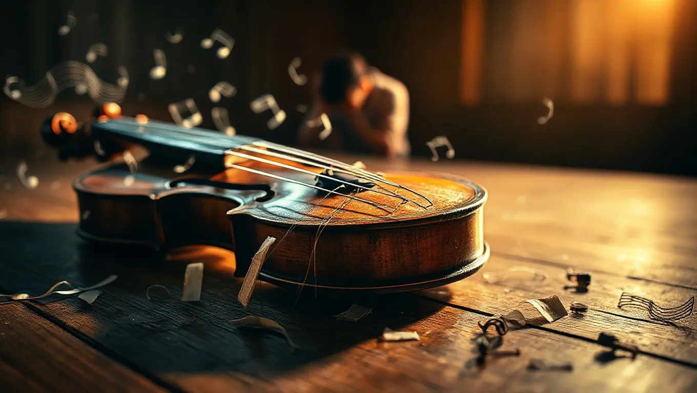 Dream symbol: broken strings: scenarios: Dream of Broken Strings in Musical Performance Dream symbol: broken strings: scenarios: Dream of Broken Strings in Musical Performance