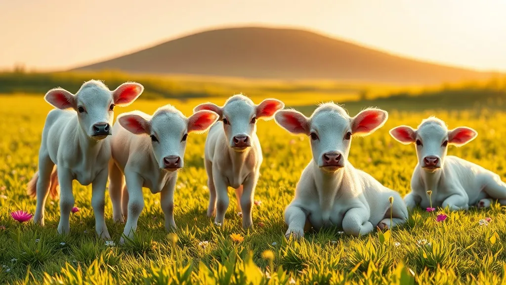 Dream symbol: baby cows: symbolism: Baby Cows as Harbingers of Fertility and Creativity