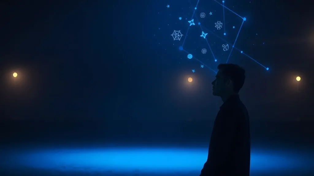 Dream symbol: blue lights: symbolism: Manifestation of Clarity and Insight